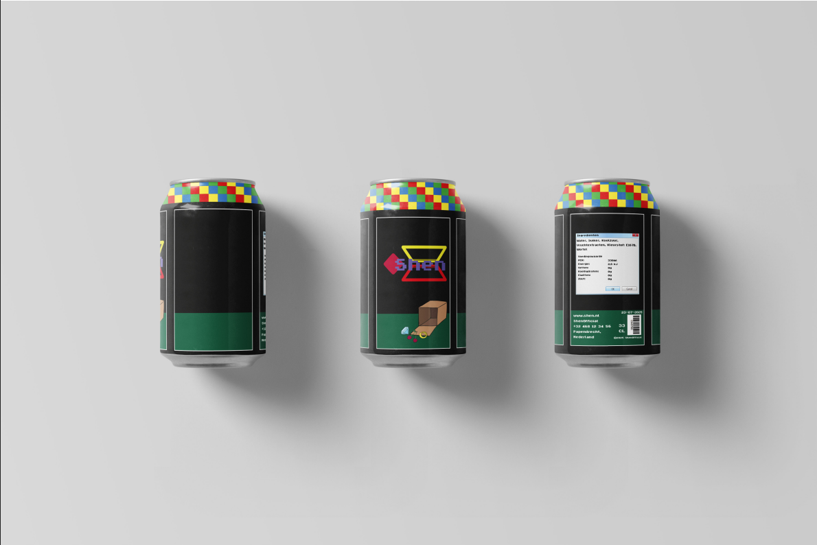 Identiteit ontwerpen voor een blikje